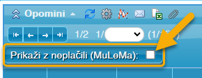Prikaži neplačila mulema